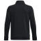UNDER ARMOUR 1/4 ZipTop Fleece Jungen 001 - black/black L (149-160 cm)