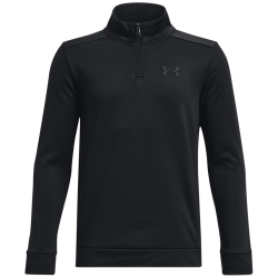 UNDER ARMOUR 1/4 ZipTop Fleece Jungen 001 - black/black...