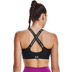 UNDER ARMOUR Infinity High Sport-BH Damen 001 - black/white L