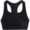 UNDER ARMOUR HeatGear Armour Mid unwattierter Sport-BH Damen 002 - black/white XS