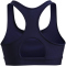 UNDER ARMOUR HeatGear Armour Mid unwattierter Sport-BH Damen 410 - midnight navy/white S