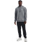 UNDER ARMOUR Essential Fleece Hoodie Herren 012 - pitch gray medium heather/white XXL