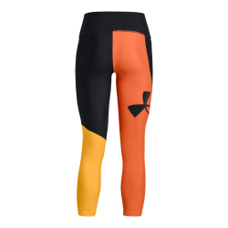 UNDER ARMOUR HeatGear Ankle Leggings Damen 002 - black/rise/sunset boulevard XS