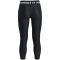 UNDER ARMOUR HeatGear Armour Crop Hose M&auml;dchen 001 - black/white M (137-149 cm)