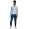 UNDER ARMOUR Train Cold Weather 1/2-Zip Oberteil Damen 469 - fuse teal/petrol blue L