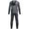 UNDER ARMOUR Knit Kapuzen-Trainingsanzug Jungen 012 - pitch gray/white L (149-160 cm)