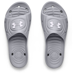UNDER ARMOUR Locker IV Badelatschen Herren 100 - mod gray/mod gray/white 42.5