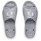 UNDER ARMOUR Locker IV Badelatschen Herren 100 - mod gray/mod gray/white 42.5
