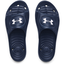 UNDER ARMOUR Locker IV Badelatschen Herren 401 - academy/academy/white 44