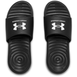 UNDER ARMOUR Ansa Fixed Badelatschen Herren 004 - black/black/white 42.5