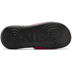 UNDER ARMOUR Ansa Fixed Badelatschen M&auml;dchen 002 - black/pink surge/black 37.5