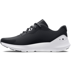 UNDER ARMOUR Surge 3 Laufschuhe Herren 001 - black/white/white 42