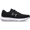 UNDER ARMOUR Charged Rogue 3 Laufschuhe Damen 001 - black/black/metallic silver 40.5