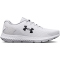 UNDER ARMOUR Charged Rogue 3 Laufschuhe Damen 106 - white/halo gray/black 40