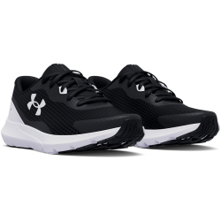 UNDER ARMOUR Surge 3 Laufschuhe Damen 001 - black/white/white 37.5