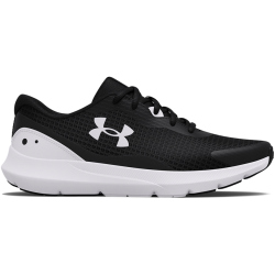 UNDER ARMOUR Surge 3 Laufschuhe Damen 001 - black/white/white 37.5