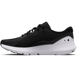 UNDER ARMOUR Surge 3 Laufschuhe Damen 001 - black/white/white 37.5