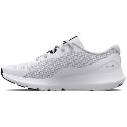 UNDER ARMOUR Surge 3 Laufschuhe Damen 100 - white/white/black 42.5