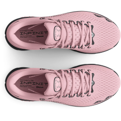 UNDER ARMOUR HOVR Infinite 4 Laufschuhe Damen 600 - prime pink/jet gray/jet gray 36
