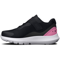 UNDER ARMOUR GINF Surge 3 AC Laufschuhe Mädchen 001 - black/flamingo/flamingo 23.5