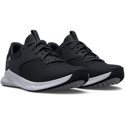 UNDER ARMOUR Aurora 2 Trainingsschuhe Damen 001 - black/black/metallic warm silver 37.5