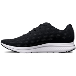 UNDER ARMOUR Charged Impulse 3 Laufschuhe Herren 001 - black/black/metallic silver 43