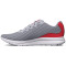 UNDER ARMOUR Charged Impulse 3 Laufschuhe Herren 102 - mod gray/radio red/radio red 40