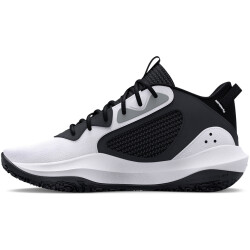 UNDER ARMOUR Lockdown 6 Basketballschuhe Kinder 101 - white/black/black 39