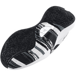 UNDER ARMOUR Lockdown 6 Basketballschuhe Kinder 101 - white/black/black 27.5