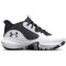 UNDER ARMOUR Lockdown 6 Basketballschuhe Kinder 101 - white/black/black 27.5