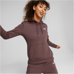 PUMA Essentials+ Metallic Embroidery Fleece Hoodie Damen