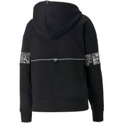 PUMA Power Safari Fleece-Hoodie Damen