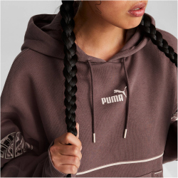 PUMA Power Safari Fleece-Hoodie Damen