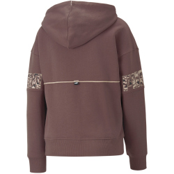 PUMA Power Safari Fleece-Hoodie Damen