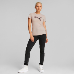 PUMA Power Safari Graphic T-Shirt Damen