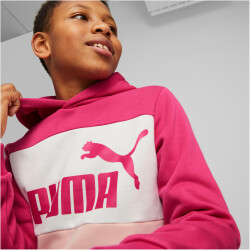 PUMA Ess+ Metallic Colorblock Fleece-Hoodie Jungen