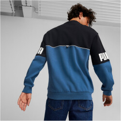 PUMA Power Colorblock Crew Fleece-Sweatshirt Herren
