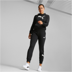 PUMA Power Graphic Fleece-Jogginghose Damen