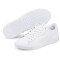 PUMA Vikky v3 Leder Sneaker Damen PUMA white/PUMA white/PUMA silver 38