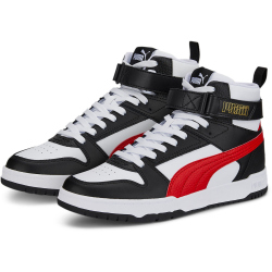 PUMA RBD Game Sneaker PUMA white/high risk red/PUMA...