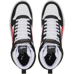 PUMA RBD Game Sneaker PUMA white/high risk red/PUMA...