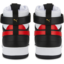 PUMA RBD Game Sneaker PUMA white/high risk red/PUMA black/PUMA team gold 44.5