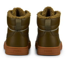 PUMA Caven Winterized Mid-Top Sneaker gefüttert deep olive/deep olive/puma team gold/pebble gray 39