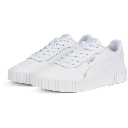 PUMA Carina 2.0 Sneaker Damen PUMA white/PUMA white/PUMA silver 38