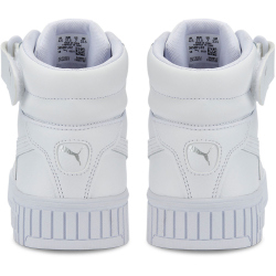 PUMA Carina 2.0 Mid-Top Sneaker Damen PUMA white/PUMA white/PUMA silver 38