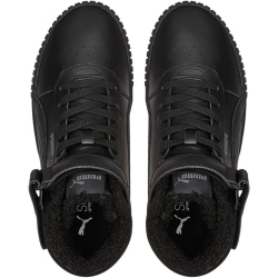 PUMA Carina 2.0 Winterized Mid-Top Sneaker gef&uuml;ttert Damen PUMA black/PUMA black/dark shadow 38.5