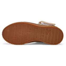 PUMA Carina 2.0 Winterized Mid-Top Sneaker gef&uuml;ttert Damen light sand/light sand/puma team gold/gum 38.5