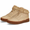 PUMA Carina 2.0 Winterized Mid-Top Sneaker gef&uuml;ttert Damen light sand/light sand/puma team gold/gum 38.5