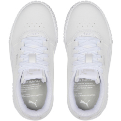 PUMA Carina 2.0 Sneaker M&auml;dchen PUMA white/PUMA white/PUMA silver 28