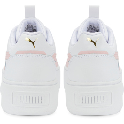 PUMA Karmen Rebelle Plateau Sneaker Damen puma white/almond blossom 42